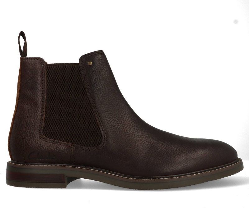 Clarks - Jaxen Easy - Chelsea Laarzen - Bruin
