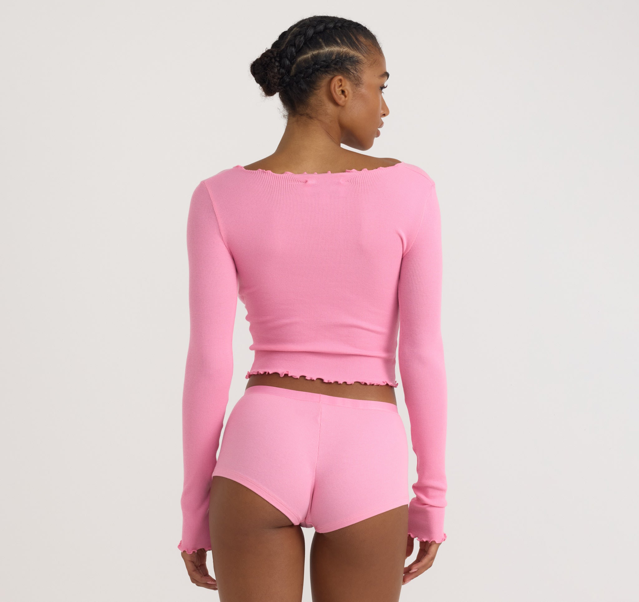 ORGANIC COTTON<br>Core Rib Shorty