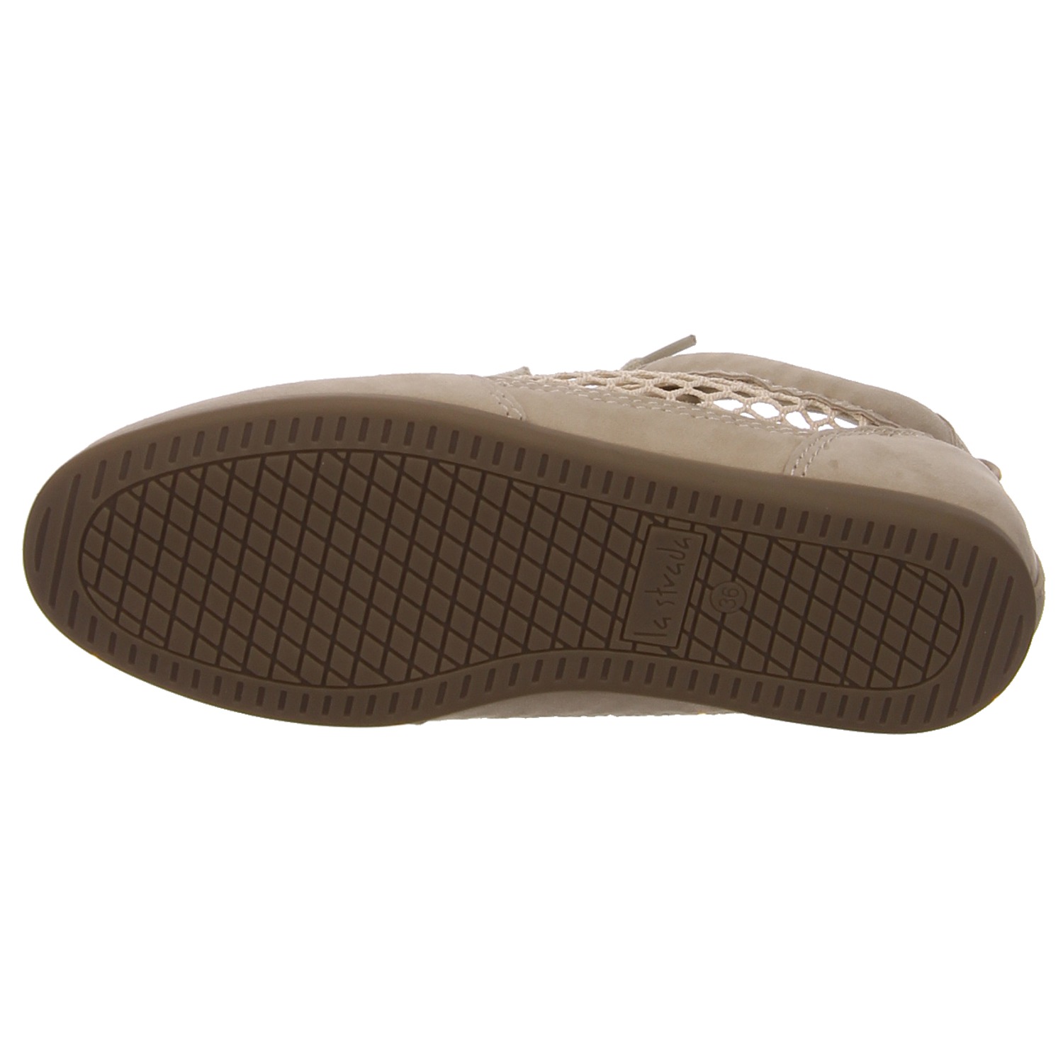 La Strada Schnürschuh beige beige