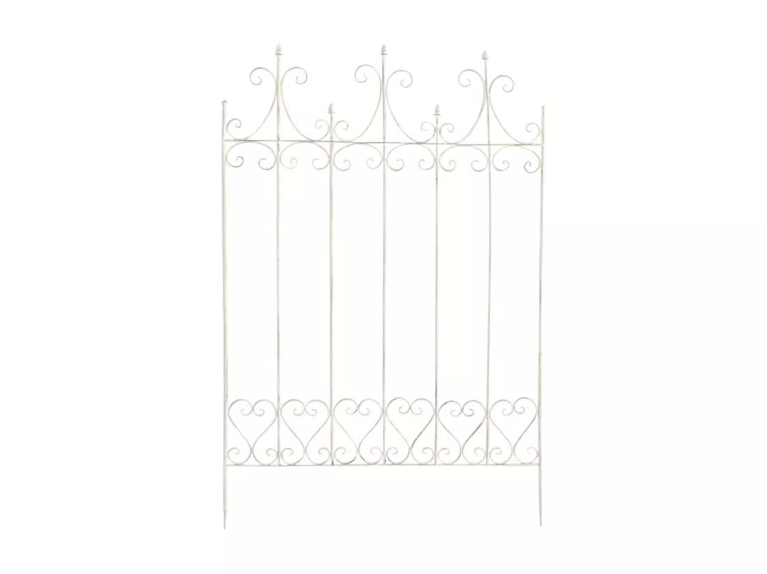 Treillis - Métal - Blanc antique - Flieder