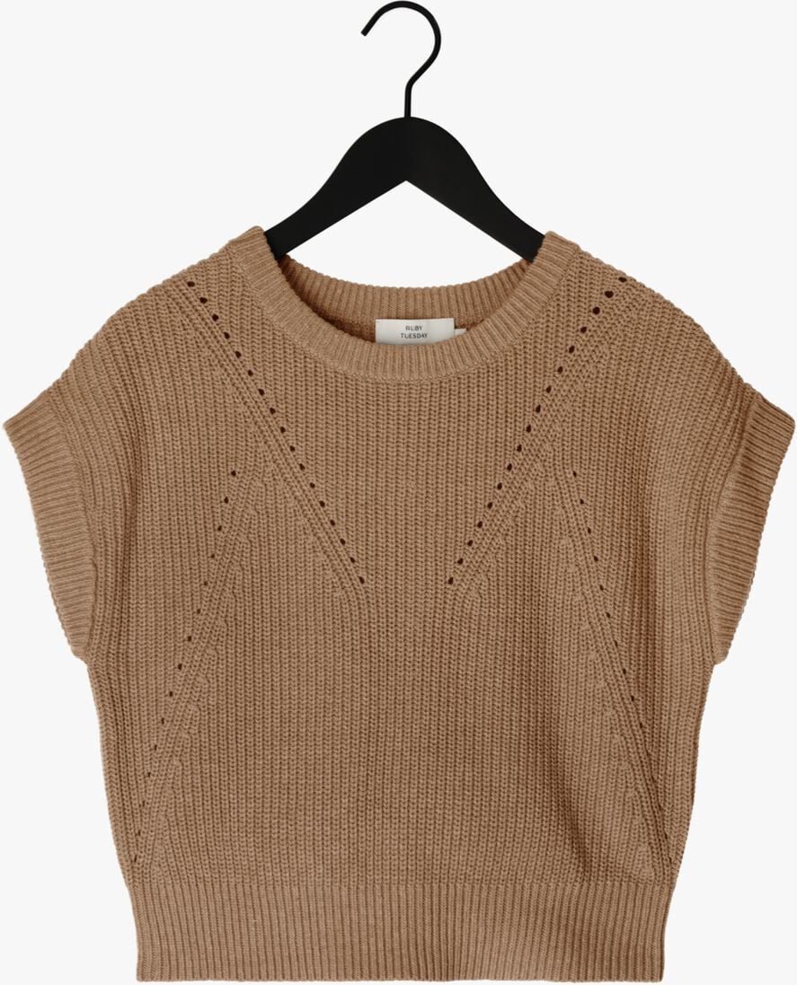 RUBY TUESDAY zand ruby tuesday spencer veline short sleeveless pull