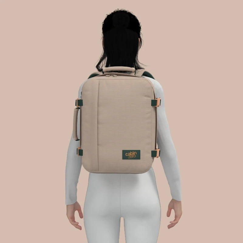 CabinZero Classic Mini 28L Ultra Light Cabin Bag Cebu Sands
