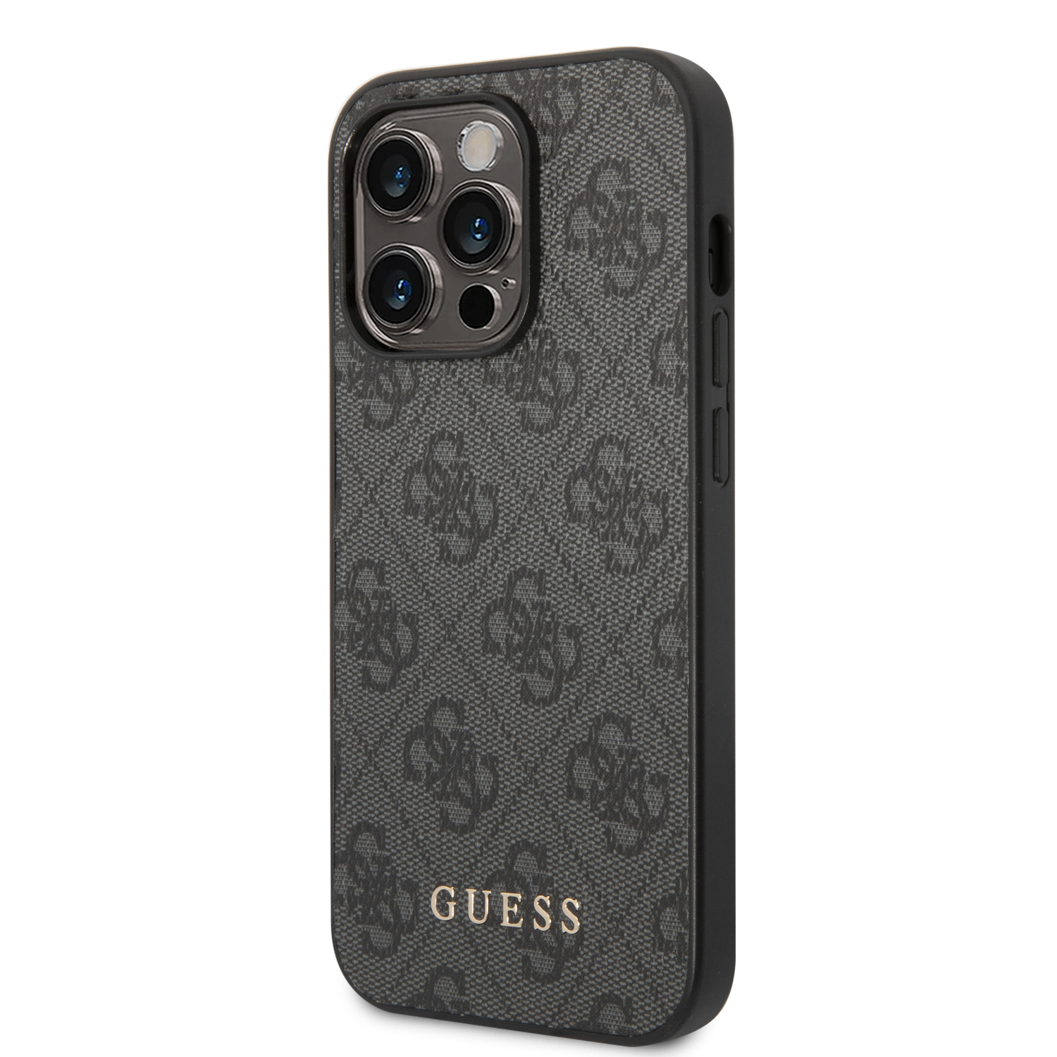 iPhone 14 Pro Hardcase Hülle Charms (GUHCP14LG4GFGR) - Grau