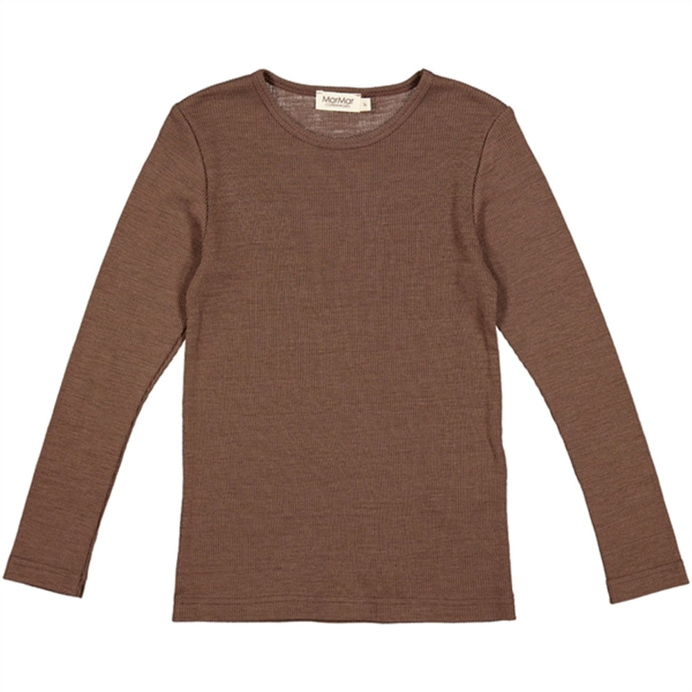 Wool Rib Terre Tamra Bluse - MarMar → Luksusbaby.dk