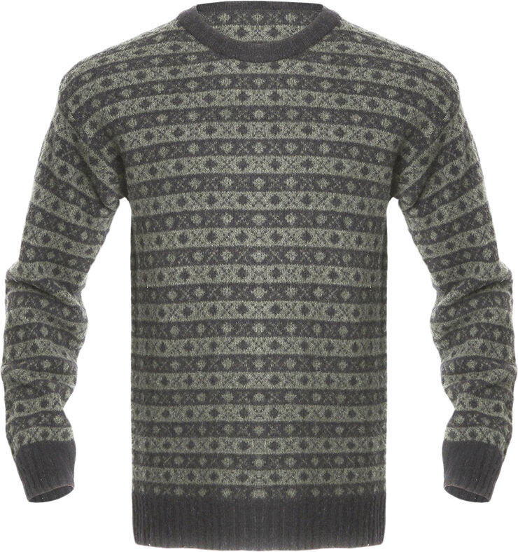Asivik Asivik Hjelm Lambswool Sweater, Herre Grøn