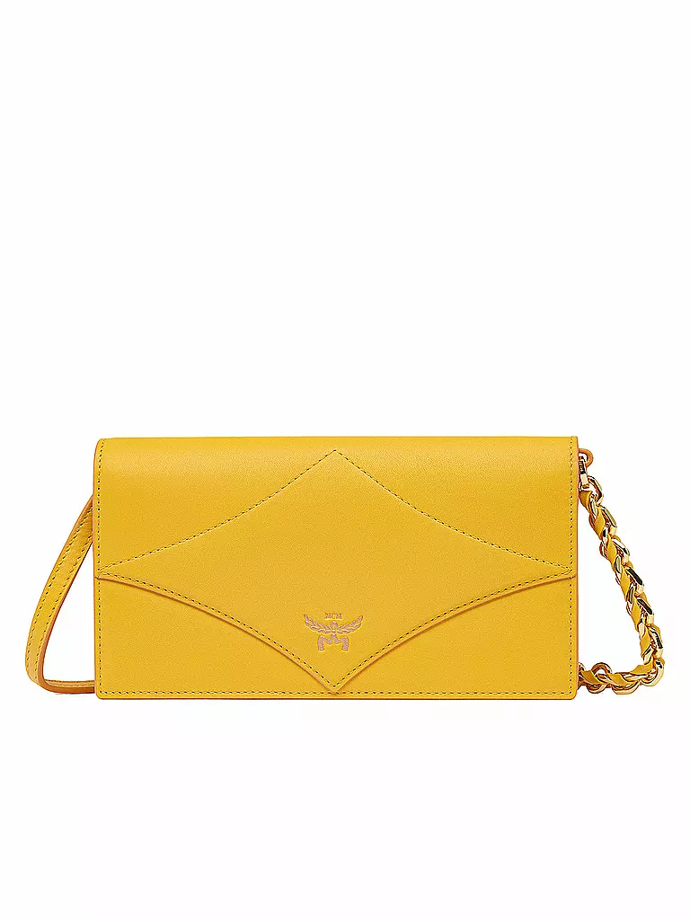 MCM Ledertasche - Mini Bag DIAMOND  gelb