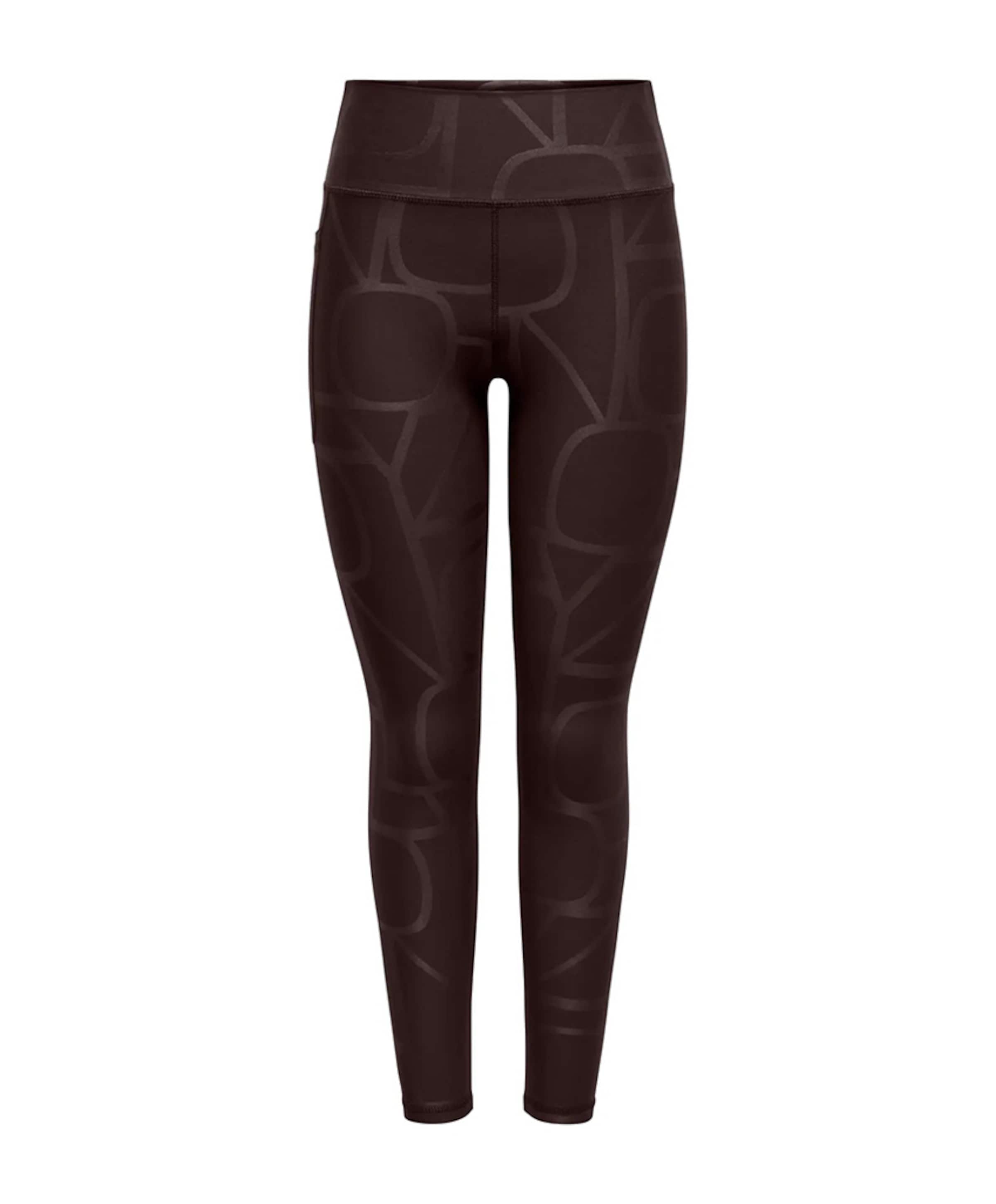 Only play ONPFONT-2 LOGO HW PCK tights NOOS dames tights bruin