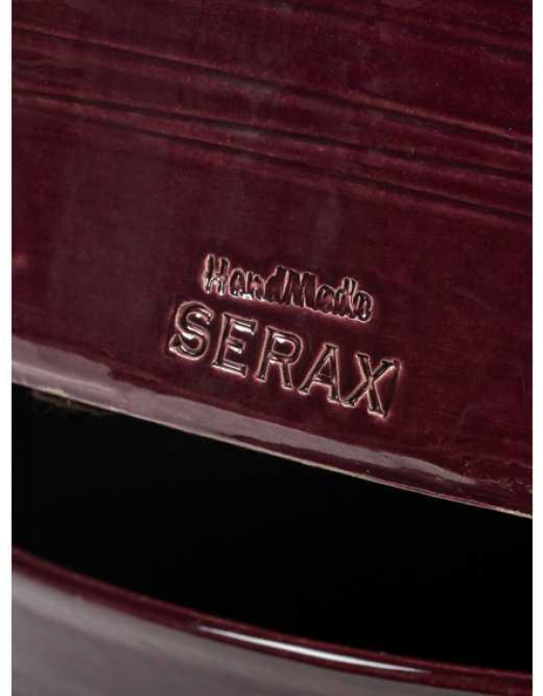 Serax Glazed shades by Serax Lines bloempot large Ø40 groen