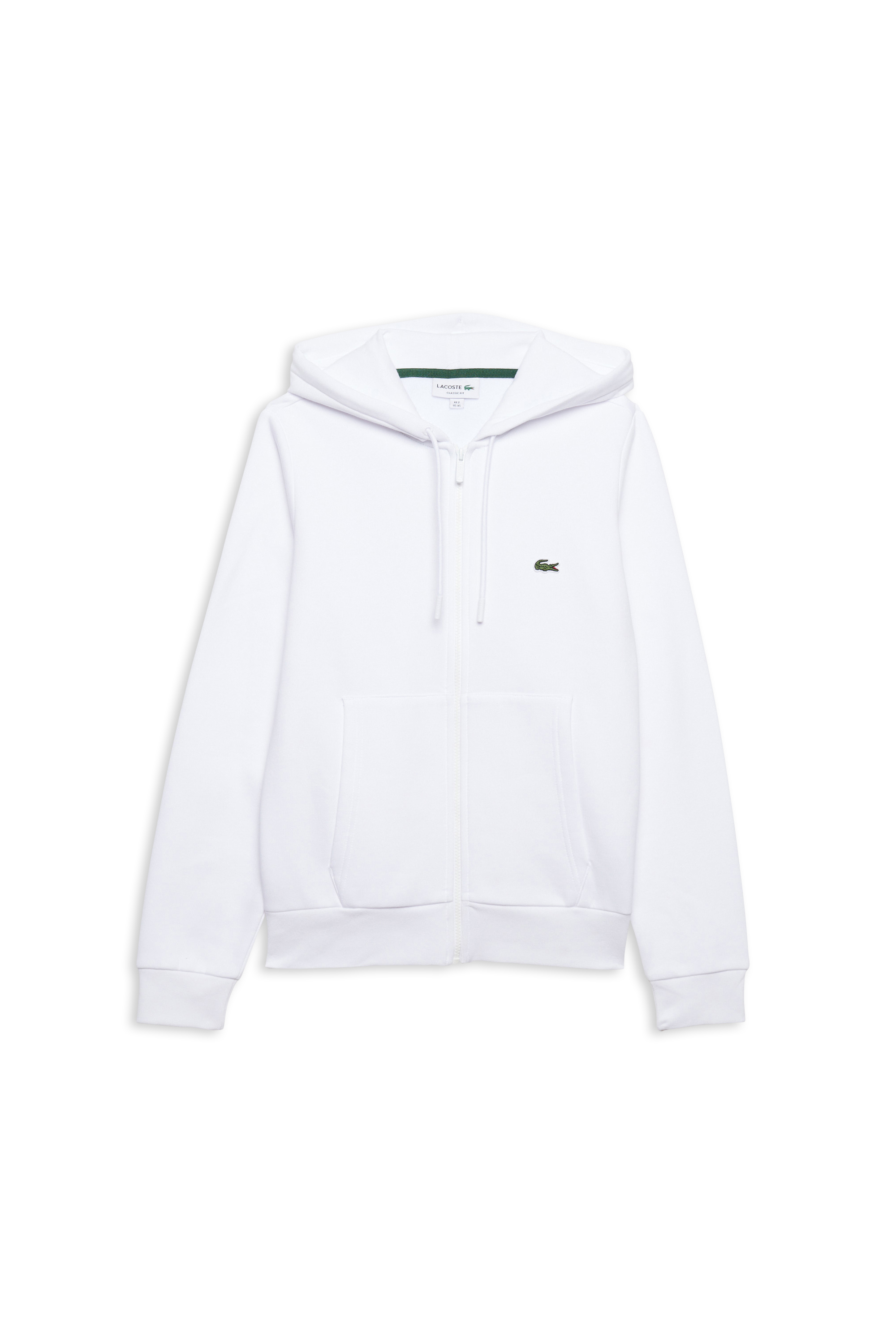 LACOSTE Sweat zippé Blanc