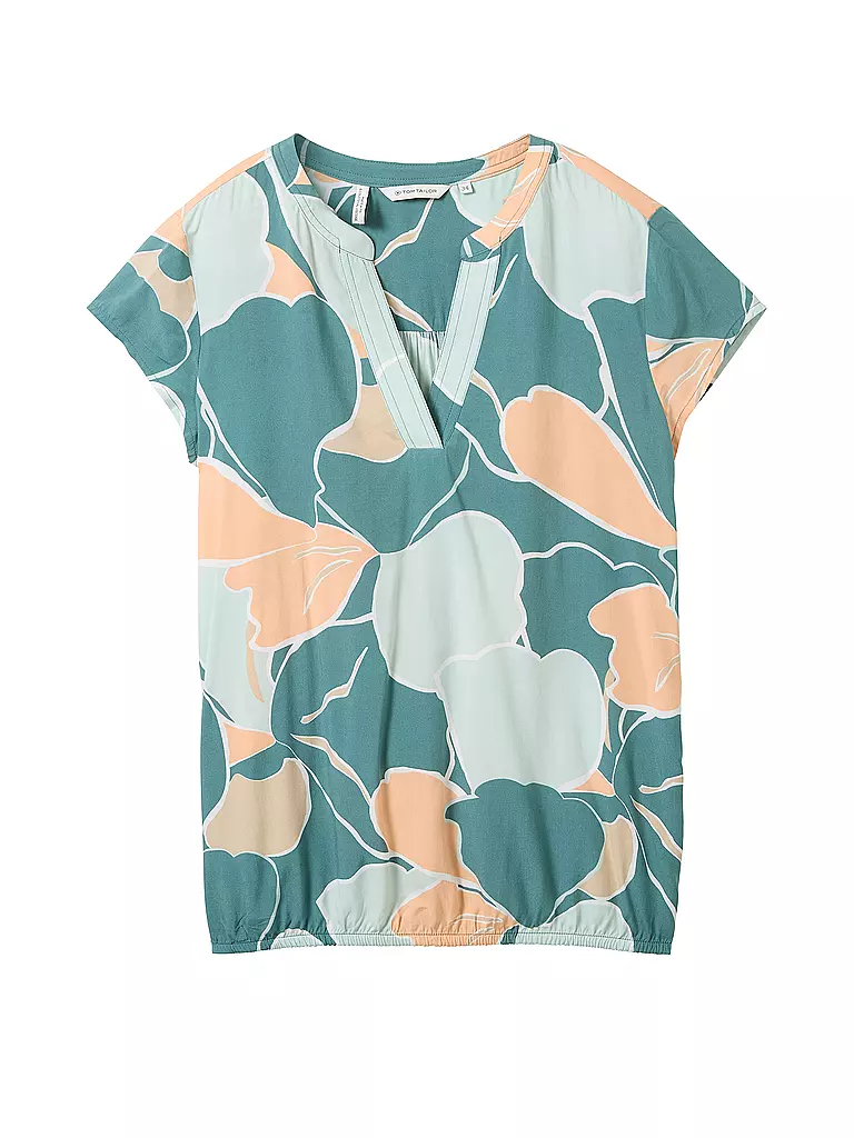 TOM TAILOR Bluse dunkelgrün