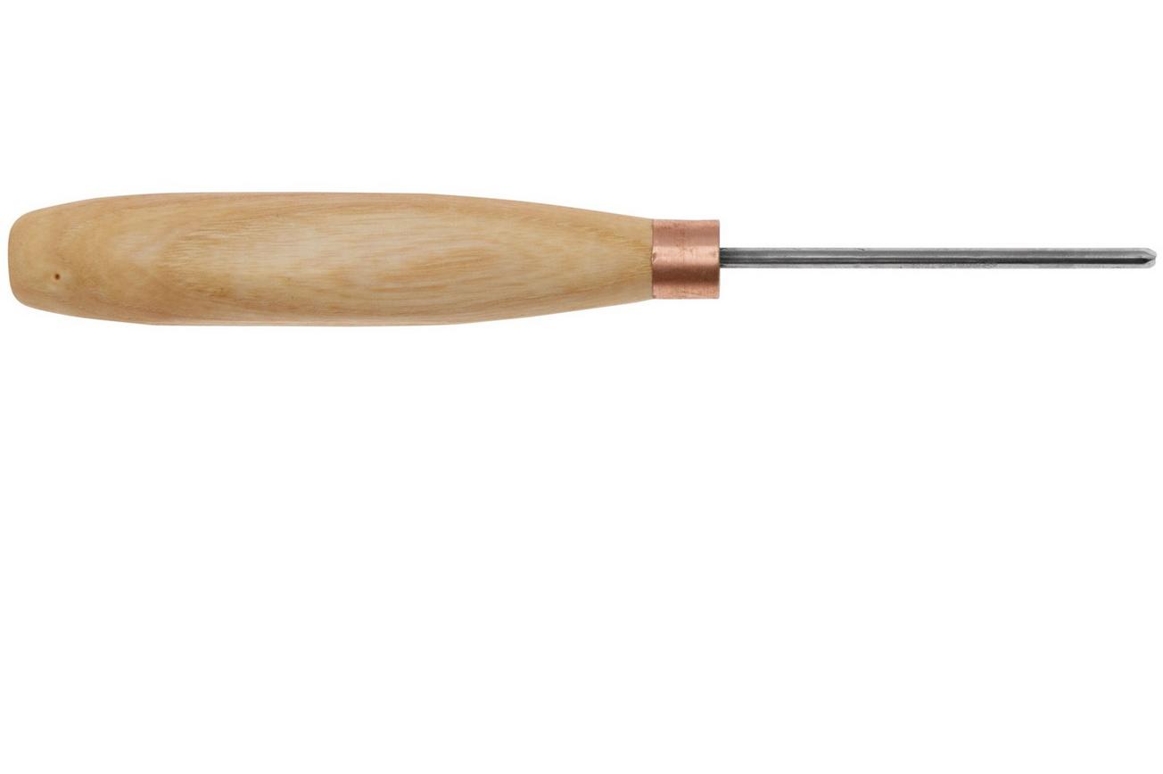BeaverCraft Compact Straight V-Profile Chisel K12-02 Sweep 12, 2 mm, guts