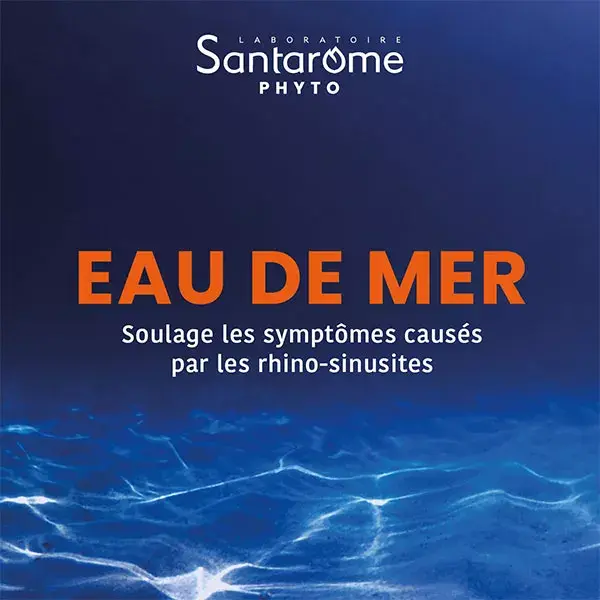 Santarome Bio Spray Nasal Décongestionnant Pour les nez bouchés 100 ml