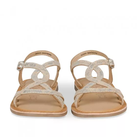 Sandales ARGENT MEGIS KIDS