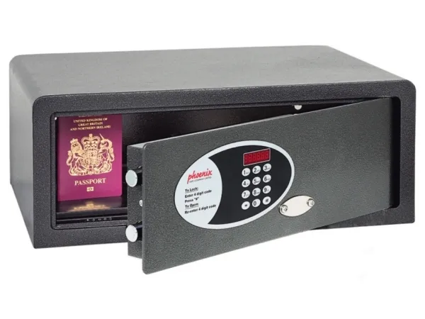 Phoenix Safe Co. SS0311E, Grafit, Metallic, Elektronisk, 35 L, Gulv/væg, 520 mm, 406 mm