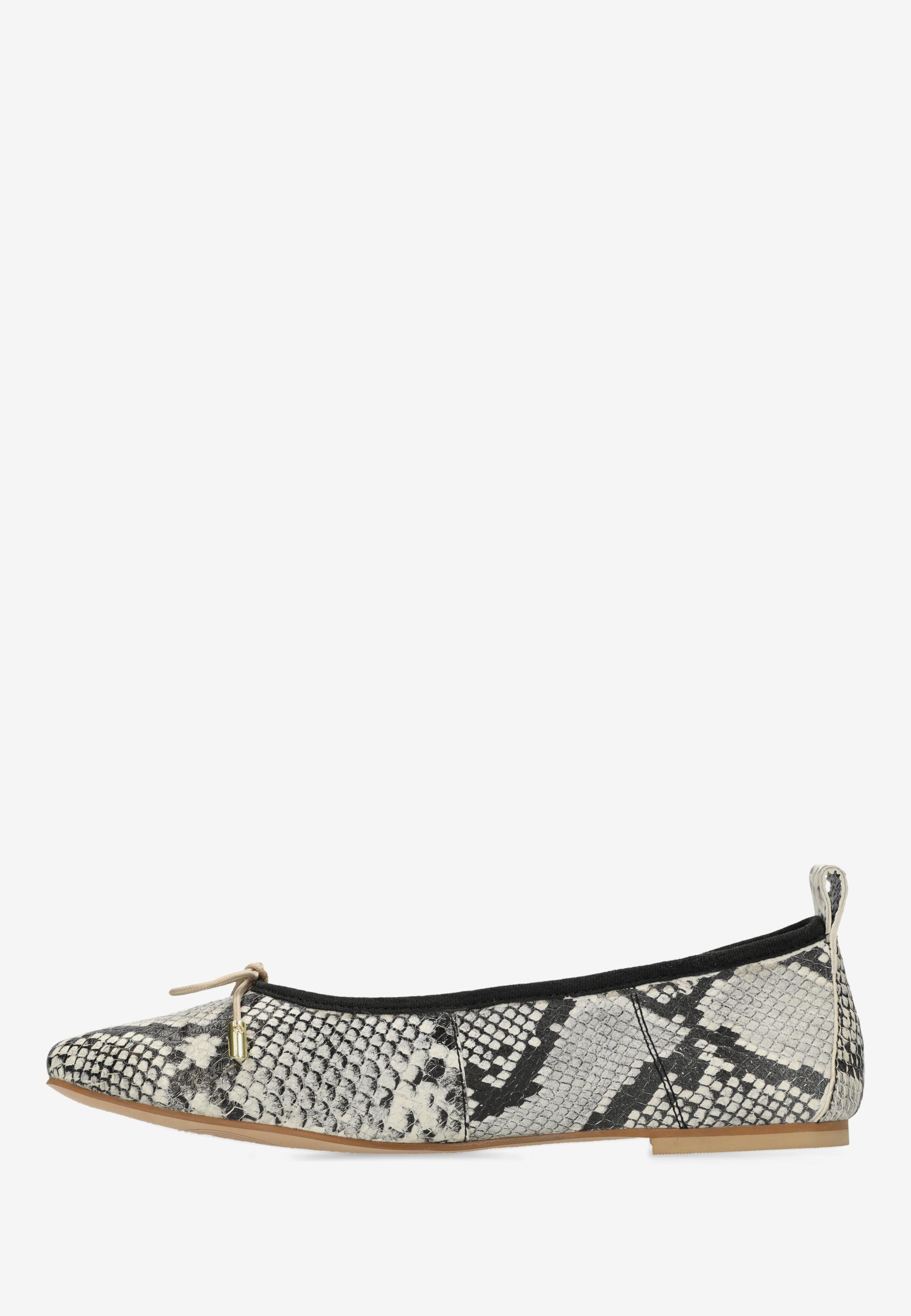 IDRIS BALLETTO Ballerina python print lt Black/White