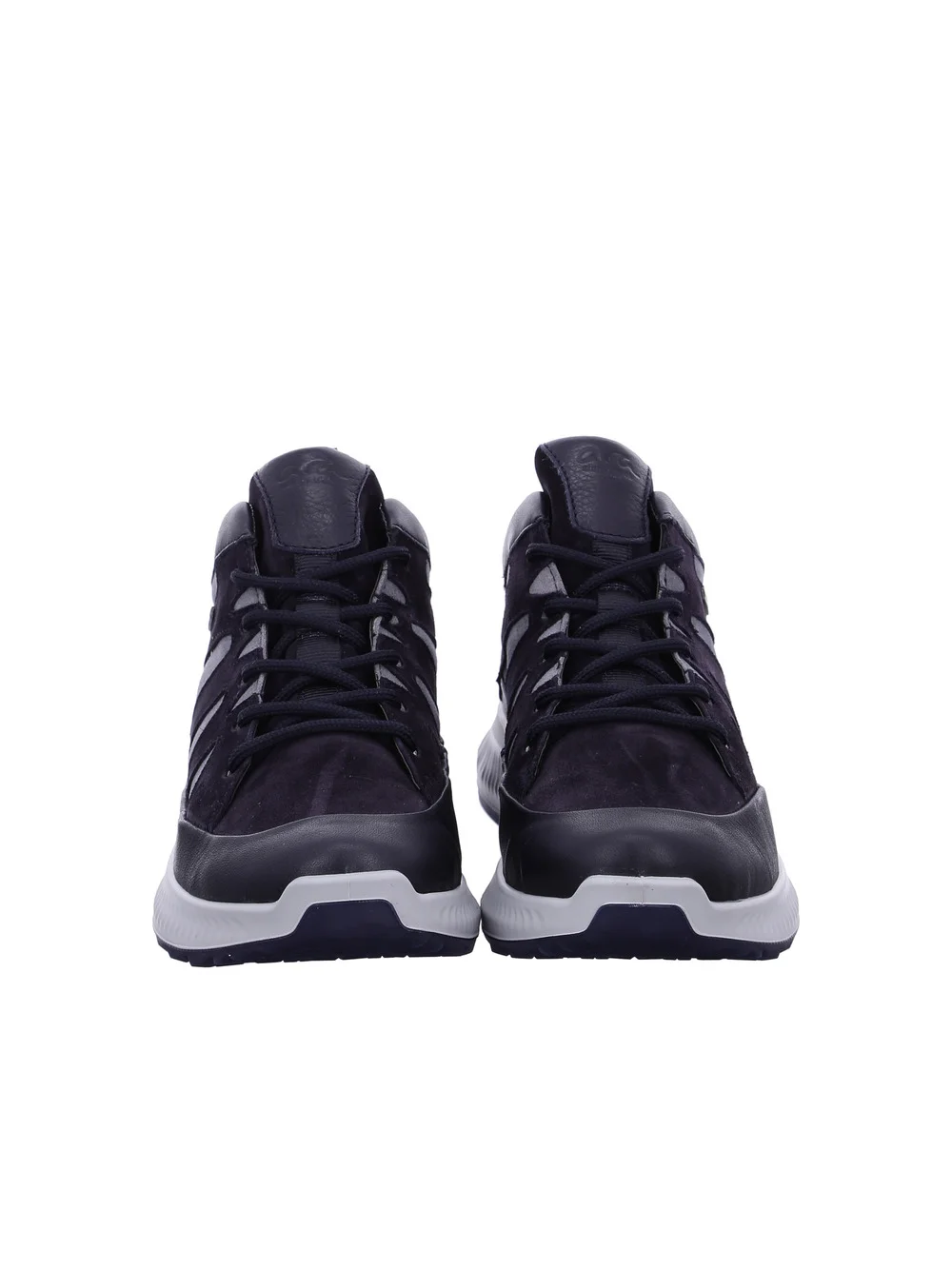 Schnürstiefelette Hiker blau graphit