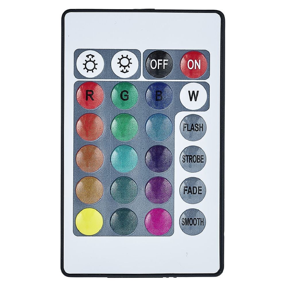 Lampe méduse couleurs changeantes Ø10,5xH29cm
