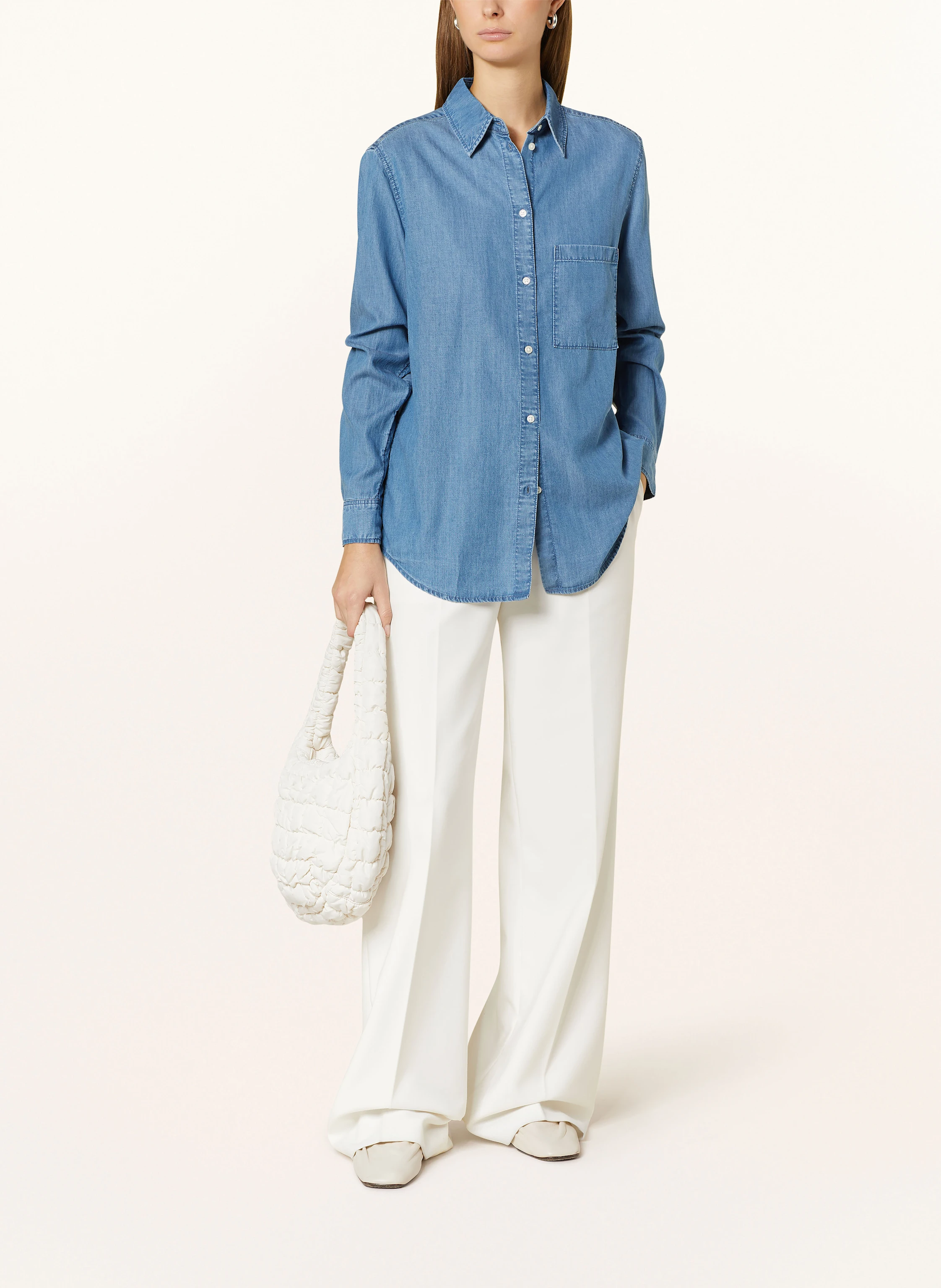 Marc O'Polo Hemdbluse in Jeansoptik