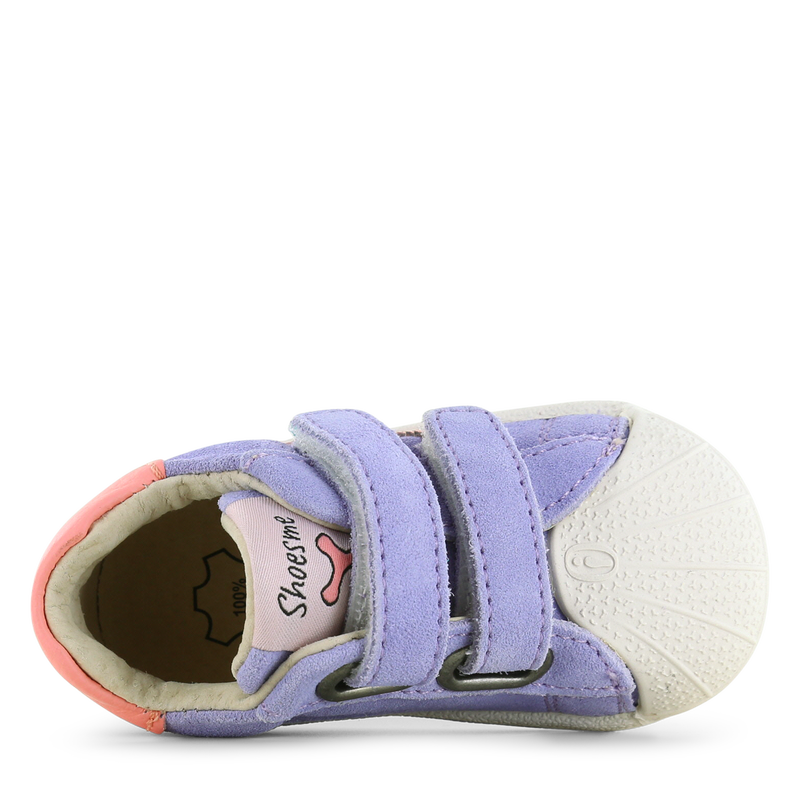 Shoesme lila sneakertje Microfiber leer, Suède | Meisjes schoenen