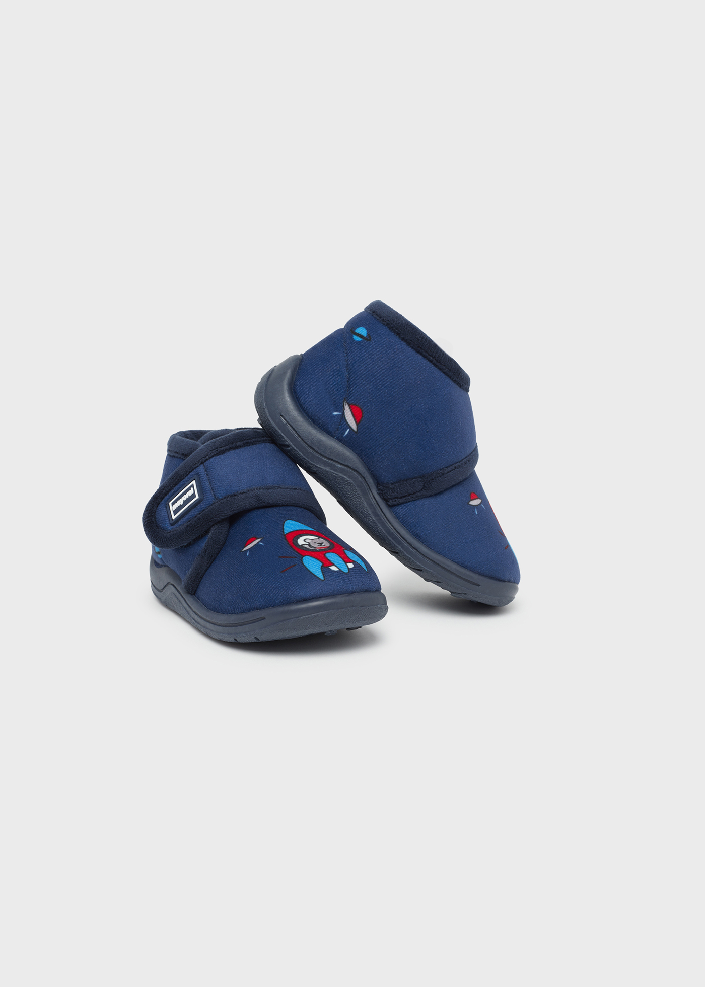 pantufa de casa estampada para bebês
