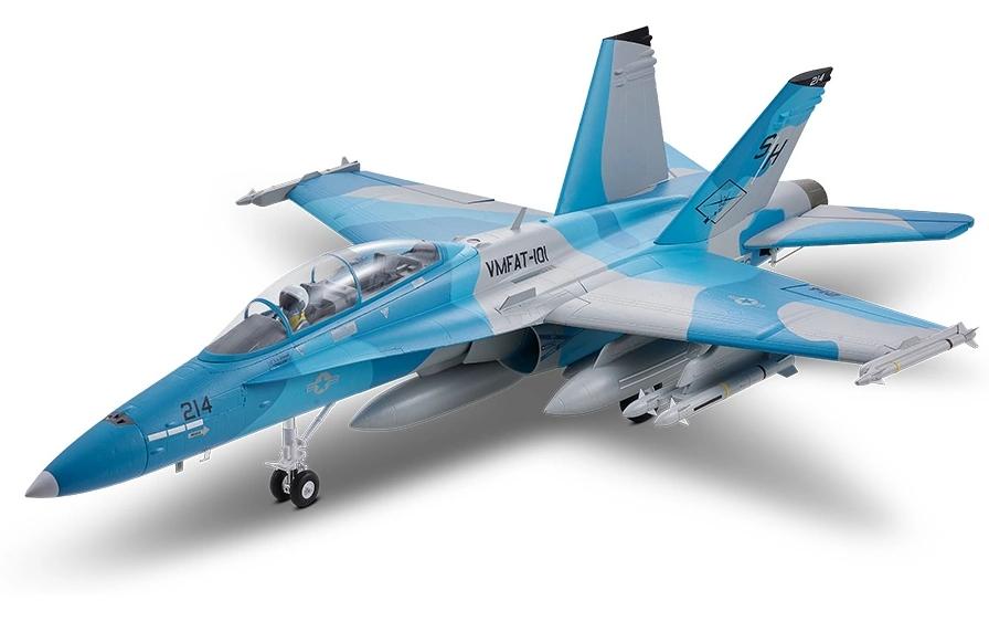 Impeller Jet F-18 Hornet EDF 64 mm, 12-Blatt PNP<br>RC-Jet mit 12-blättrigem Impeller und Funktionsbeleuchtung