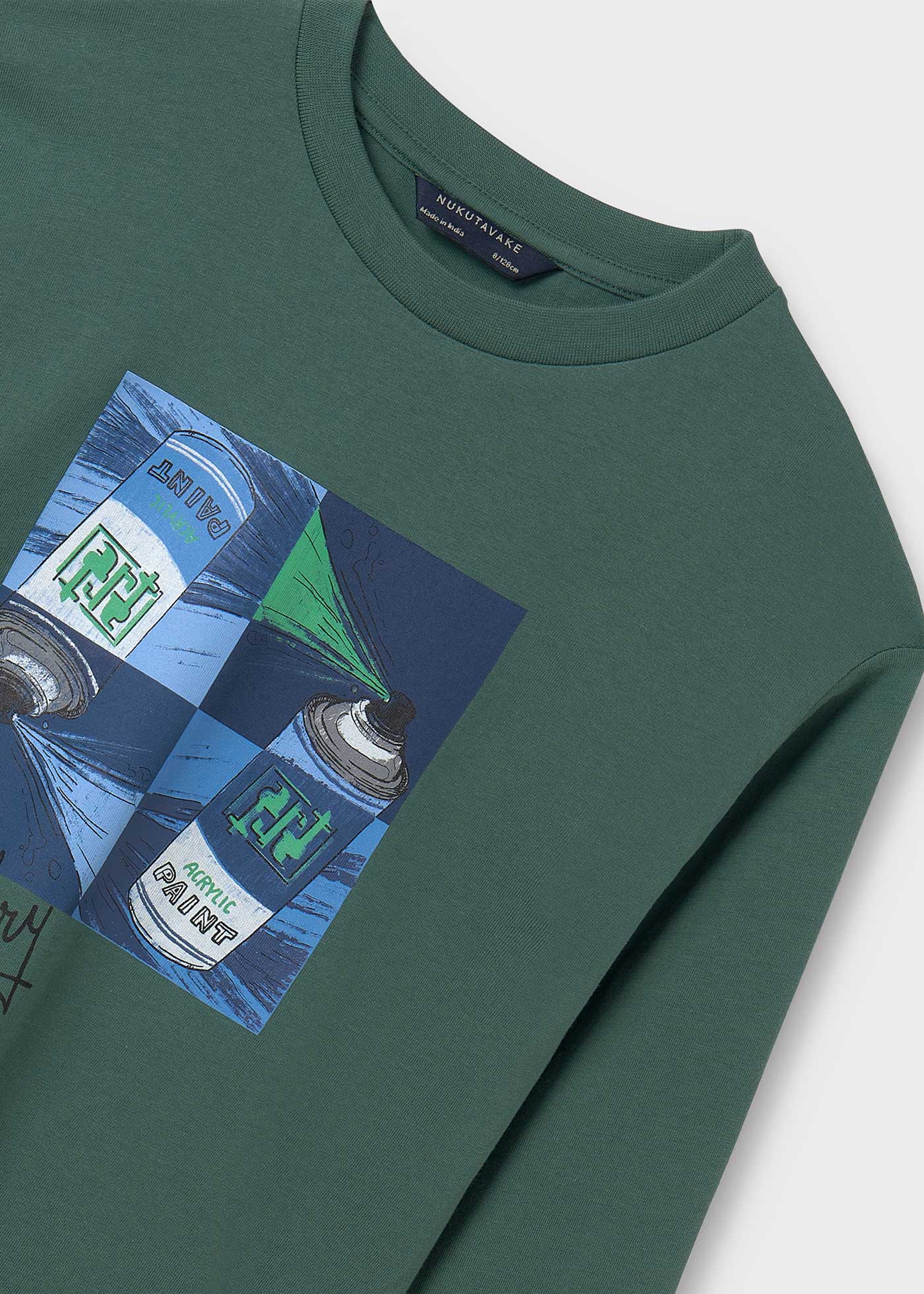 Camiseta Better Cotton Boy com ombros caídos