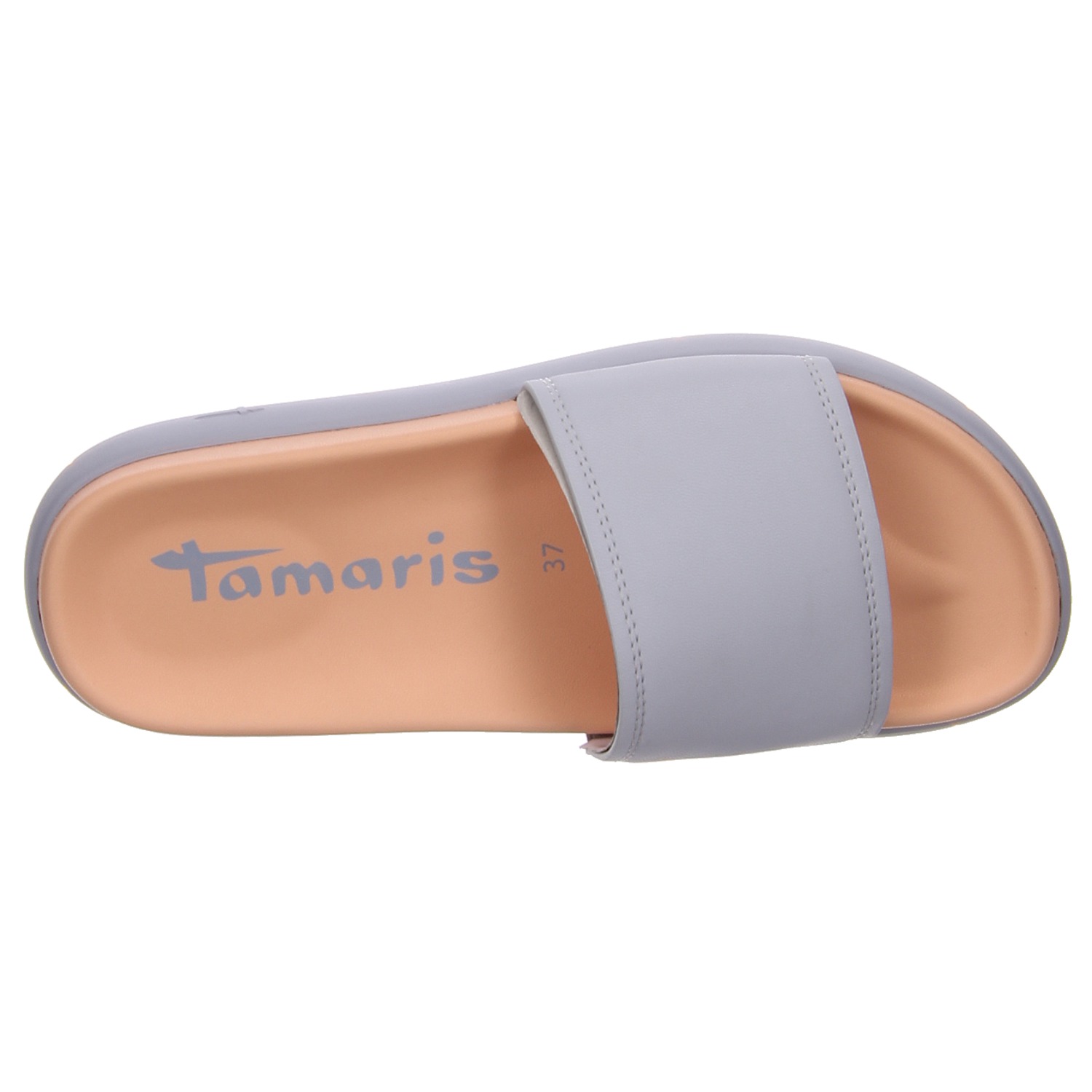 Tamaris Damen Pantolette blau blau