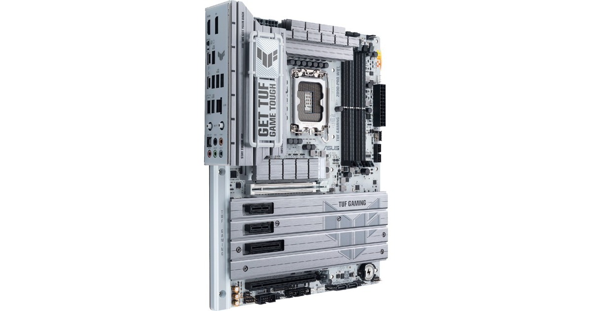 ASUSTUF Gaming Z890-PRO WIFI socket 1851 moederbord  (RAID, 2.5Gb-LAN, Wi-Fi 7, BT, Sound, ATX)