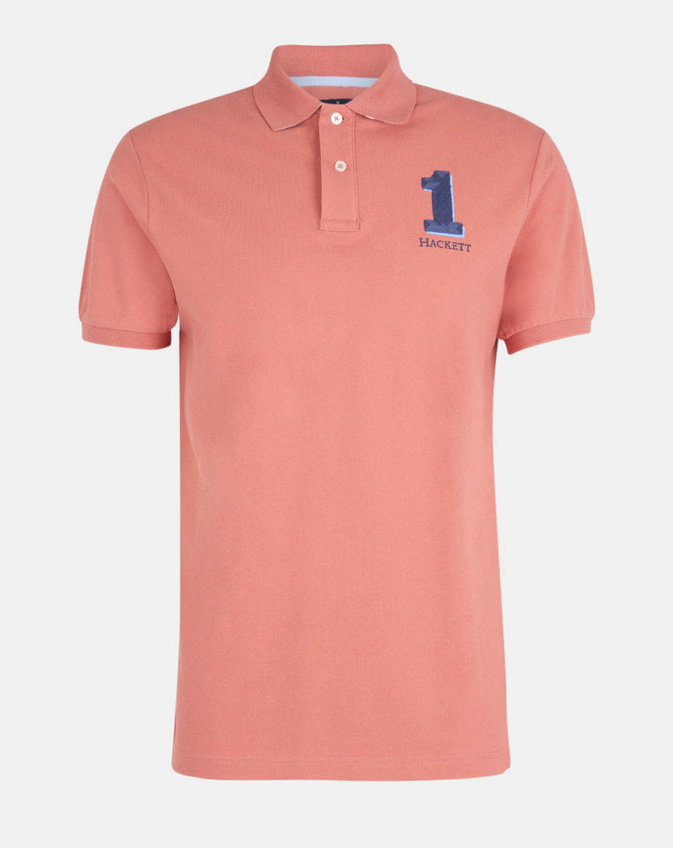 Hackett London Polo Numéro 1 saumon