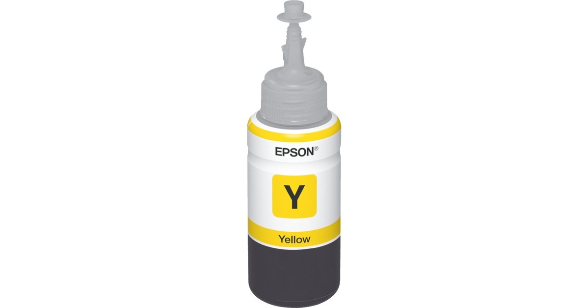 EpsonInkt - T6644  (C13T664440, Inktreservoir, L-serie, Geel)