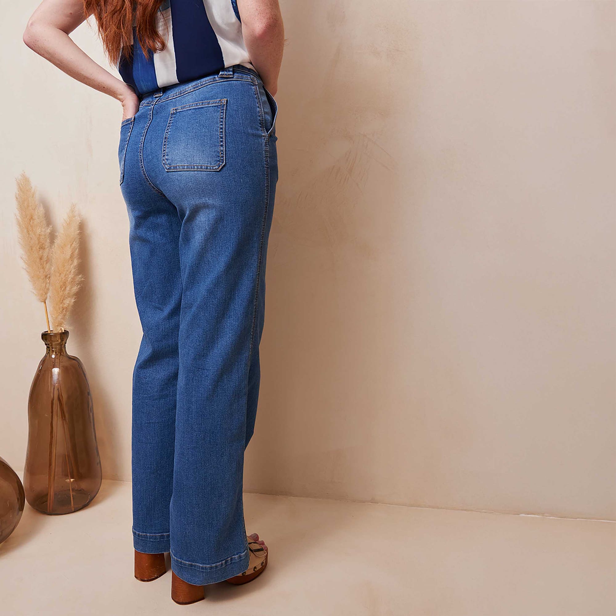 Jean Femme bleu