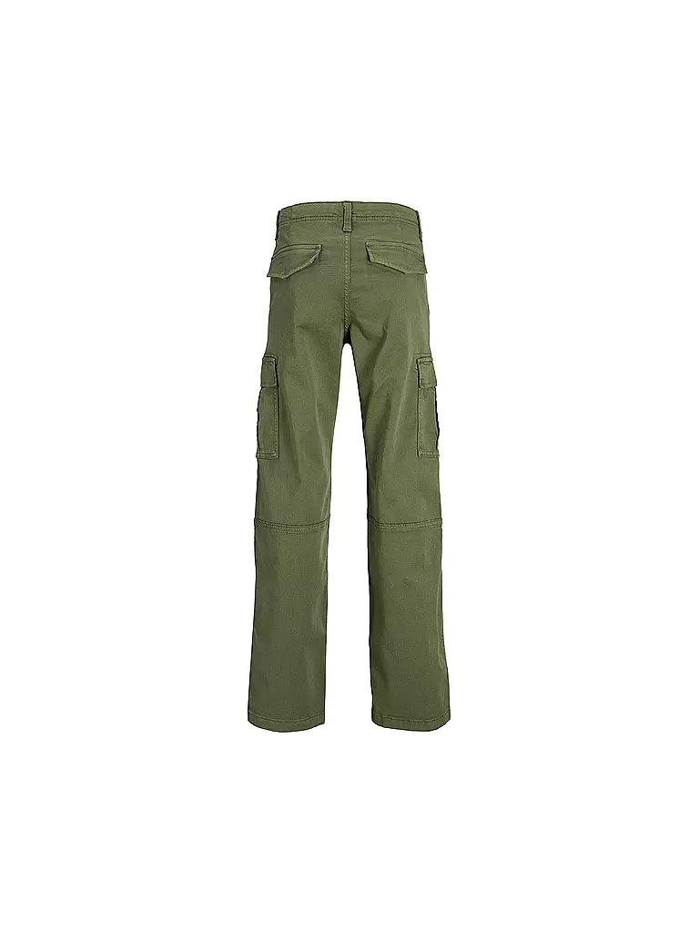 JACK & JONES Jungen Cargohose JPSTKANE JJHARLOW olive