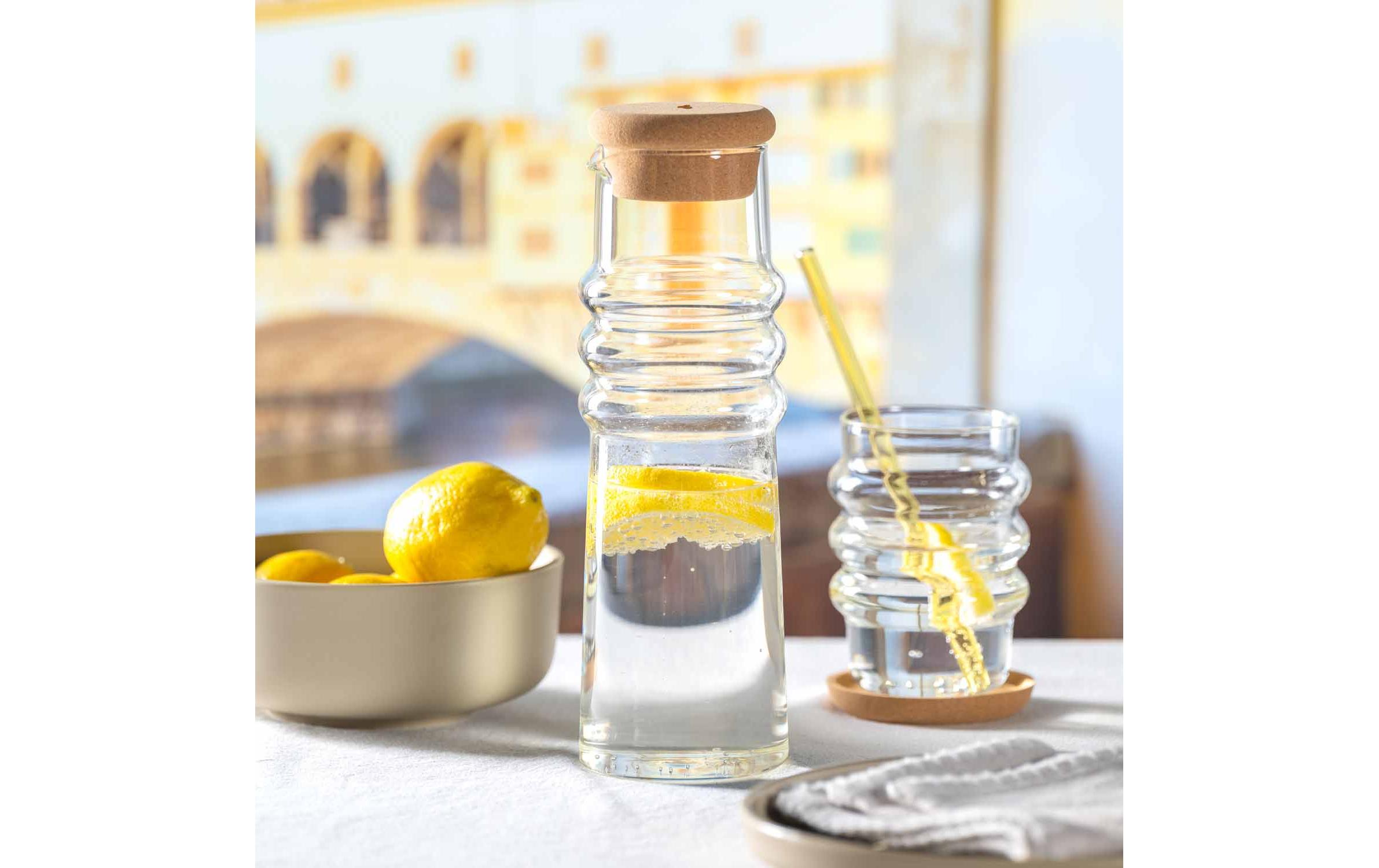 Karaffe Sole 0.9 l, TransparentWasserkaraffe