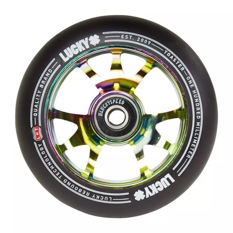 Roue Trottinette LUCKY SCOOTERS Toaster Neochrome 100mm