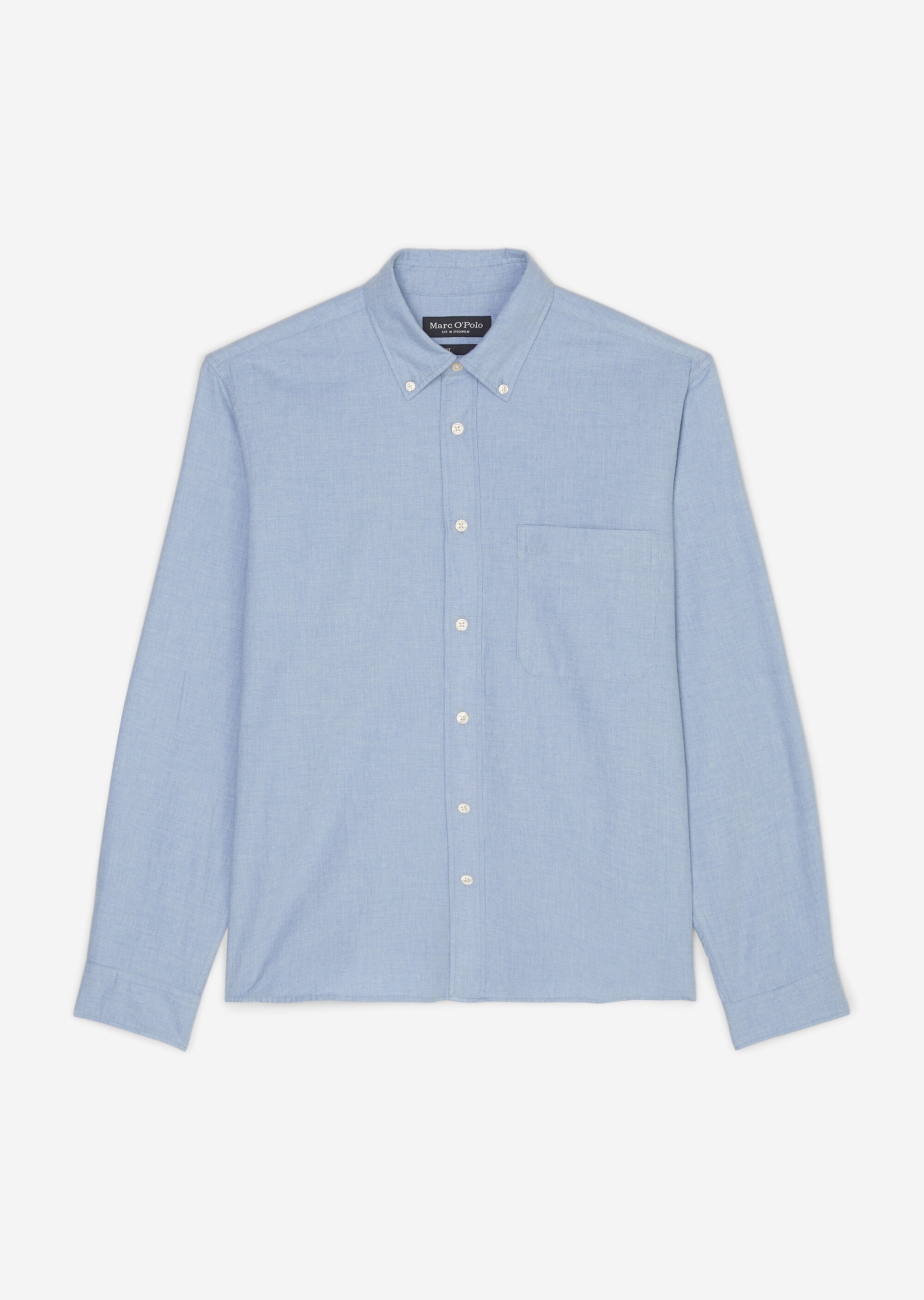 Hemd regular aus weichem Bio-Baumwoll-Twill