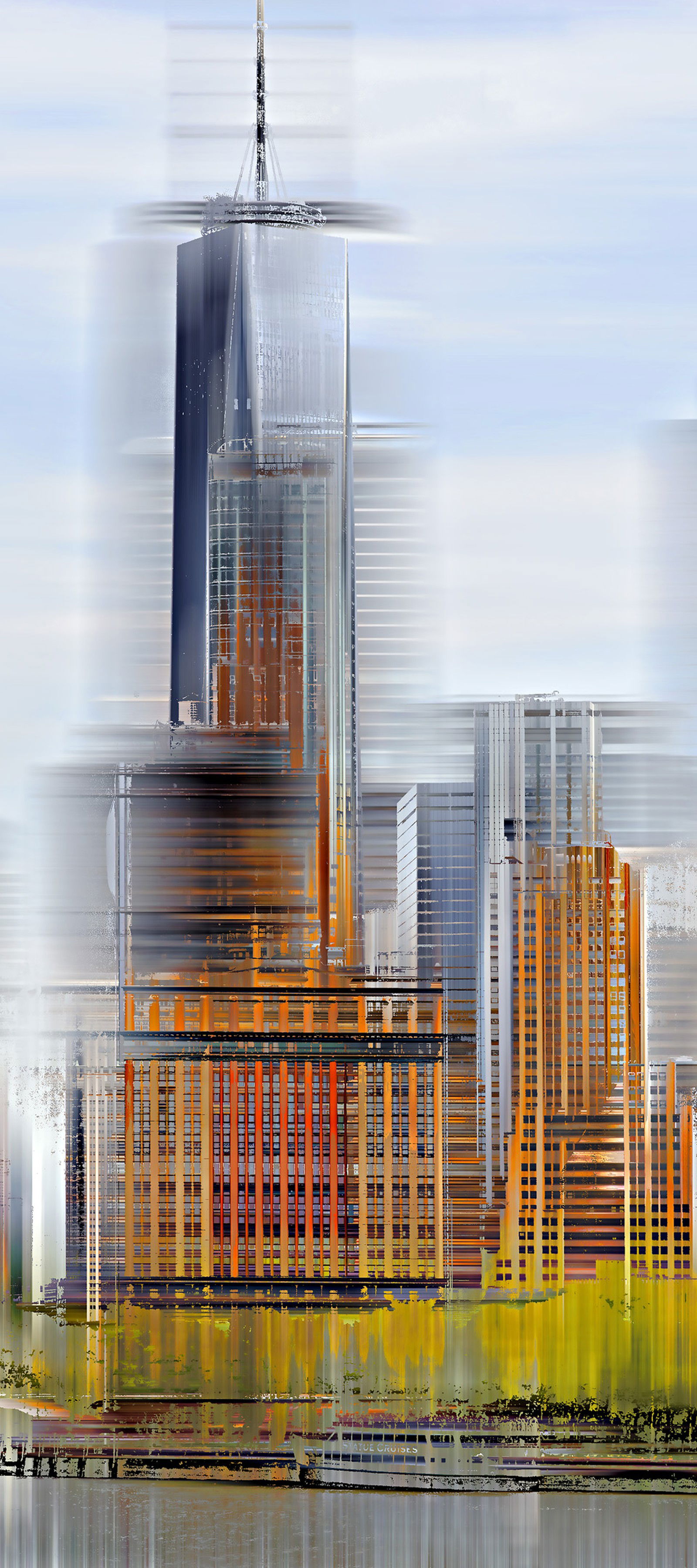 Freedom Tower by Sabine Wild - Limited Edition. Edition of: 150. Signed.