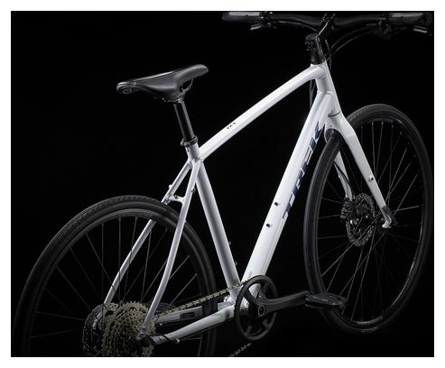 Vélo Fitness Trek FX 3 Disc Shimano Deore 10V 700 mm Blanc