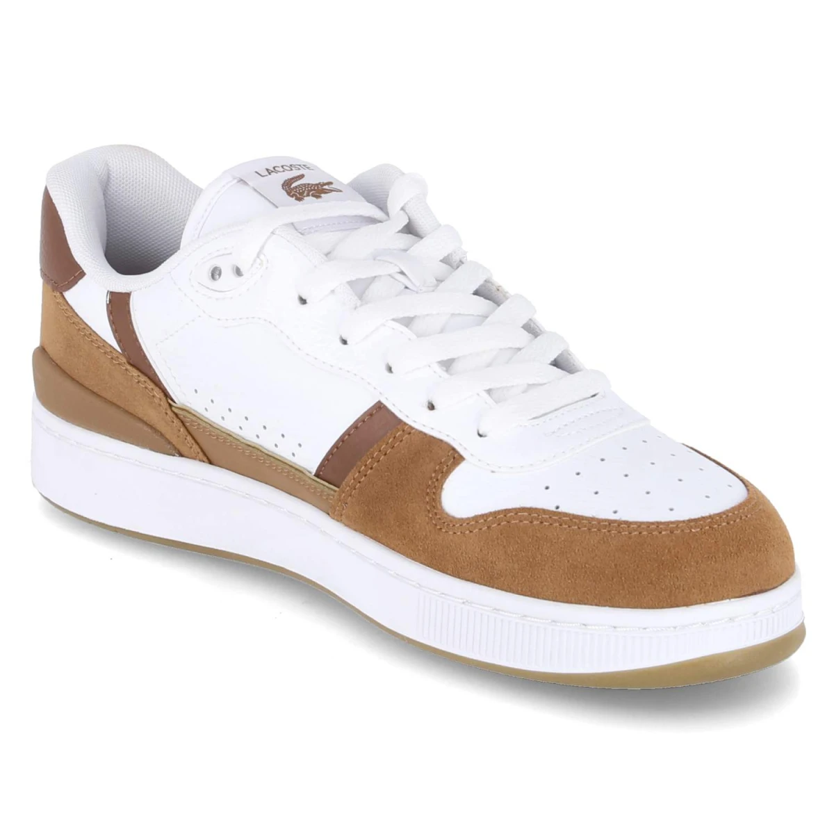 LacosteLow Sneaker T-CLIP SET - wht/brn