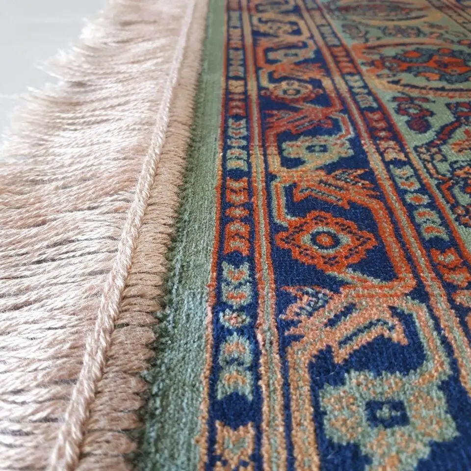 Tier Vloerkleed Manami - Groen - Viscose - 137 x 200cm