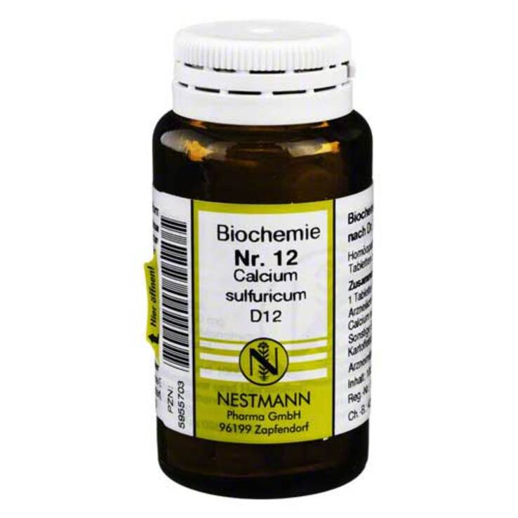 Biochemie 12 Calcium sulfuricum D 12 Tabletten, 100 St