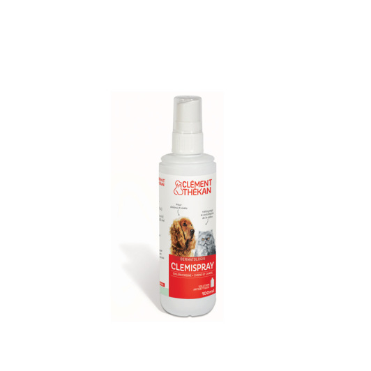 Clemispray Solution Antiseptique Chiens et Chats - Clément Thékan