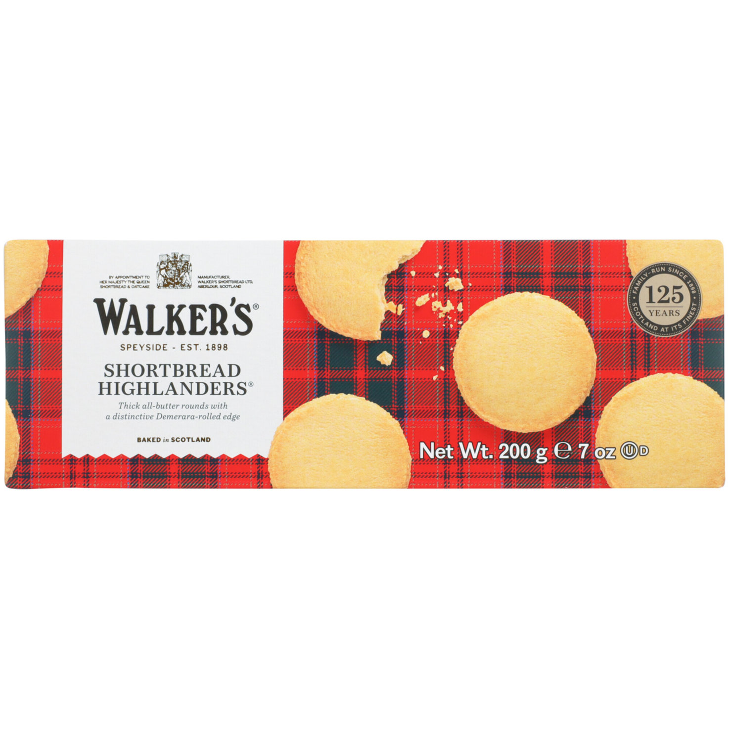 Walker's Guezli Pure Butter Shortbread Highland