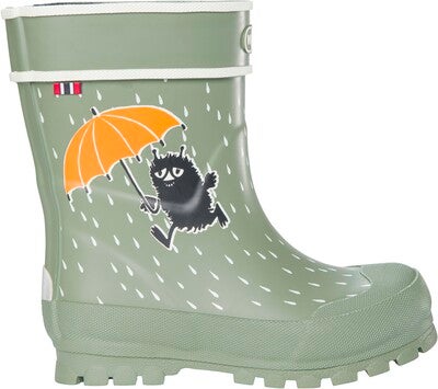 Viking Alv Jolly Mummitrollet Gummistøvler, Green