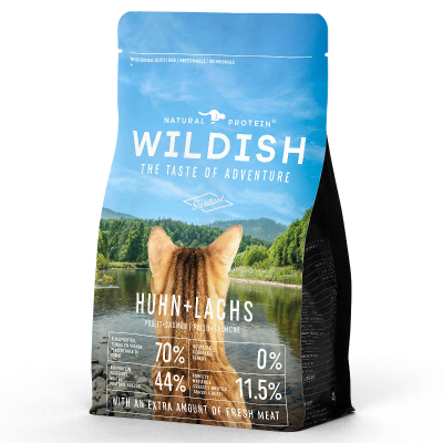 Wildish Cat Huhn + Lachs Adult Sterilised