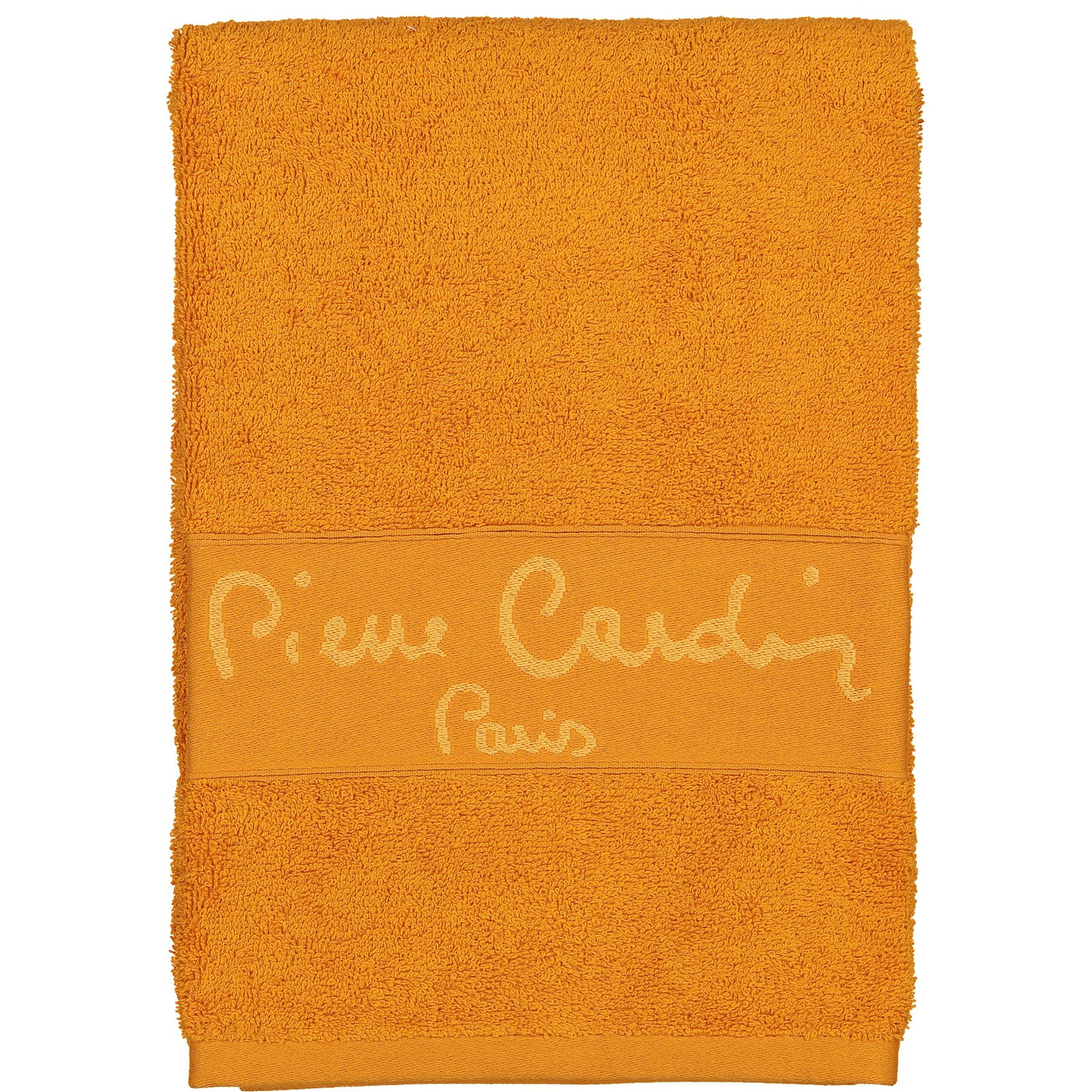 Pierre Cardin Duschtuch Frottee 70 x 140 cm mit Stickerei beige