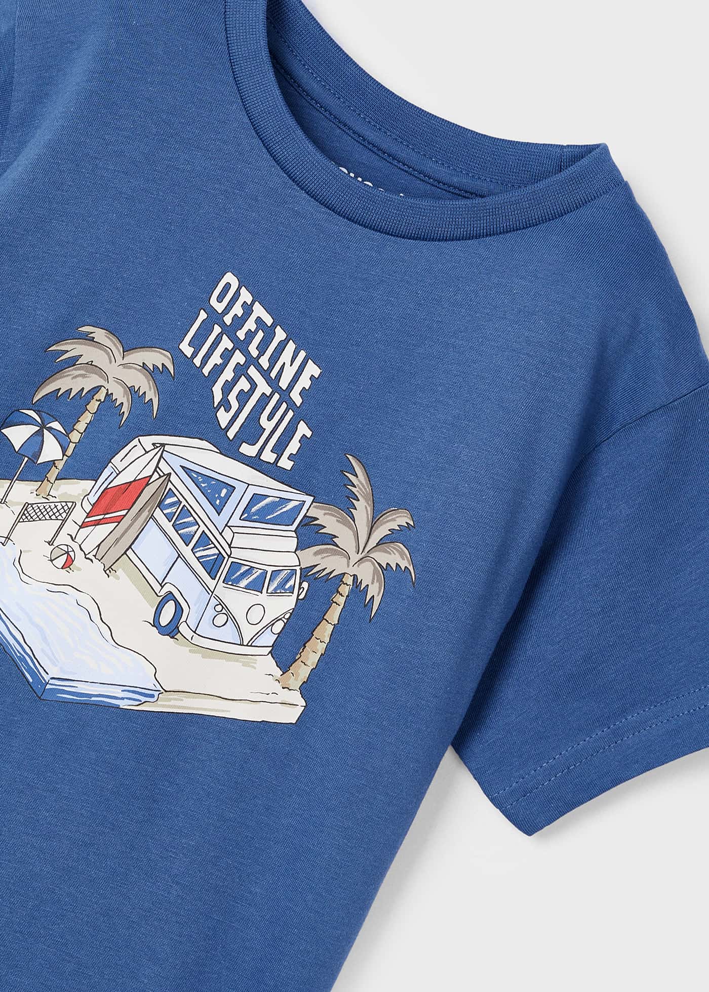 Camiseta Better Cotton estampada para meninos, pimenta chili