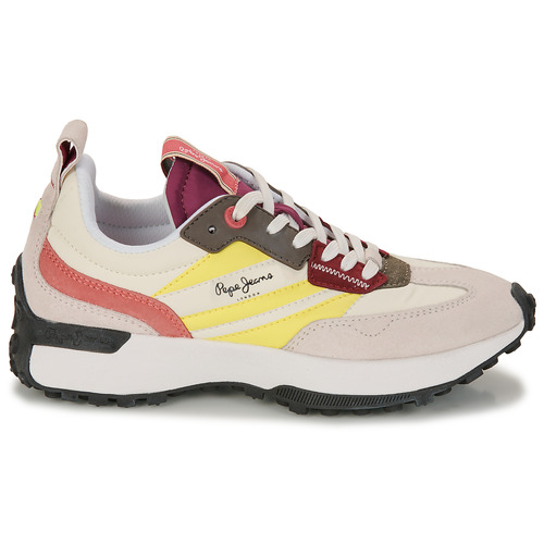 Pepe jeans - LUCKY MAIN - Blanc / Beige / Bordeaux