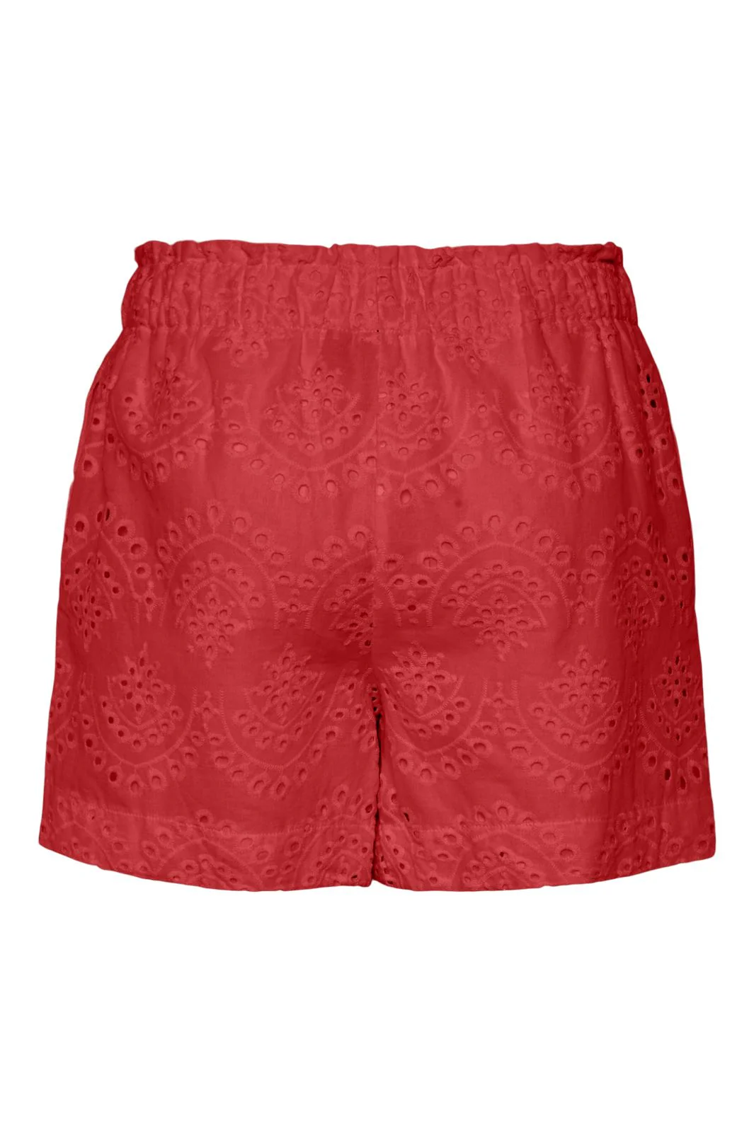 Pieces Pcvilde Shorts 4707645 poppy red