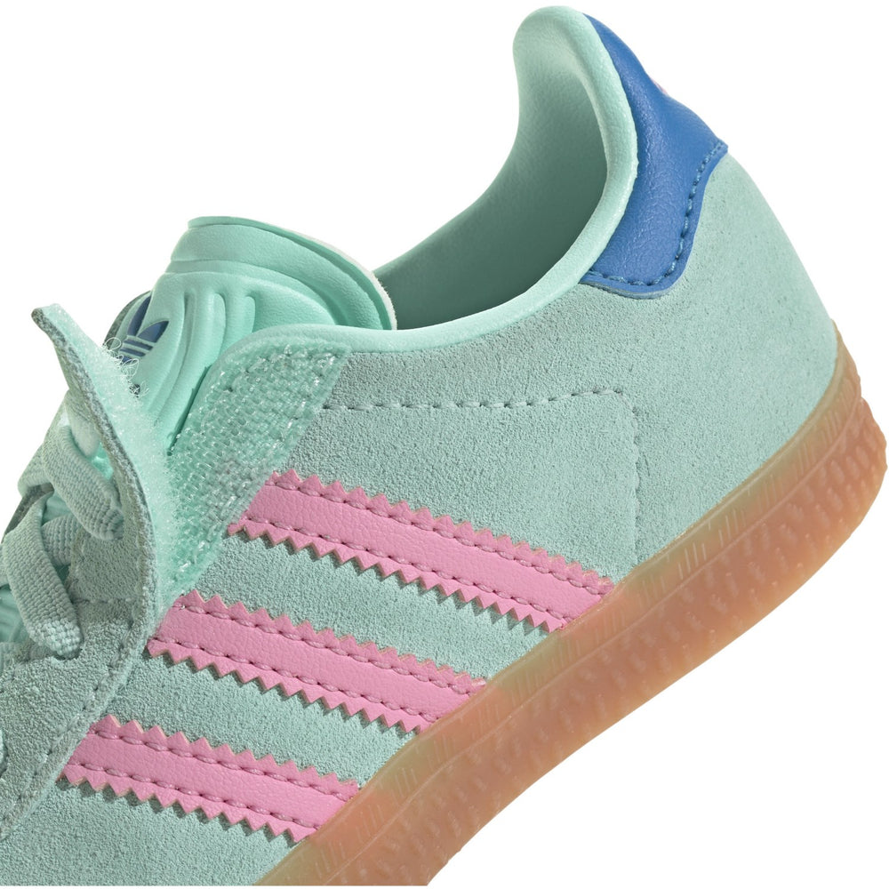 Køb adidas Originals Clear Mint/Bliss Pink/Bright Blue Gazelle Cf El I Sneakers