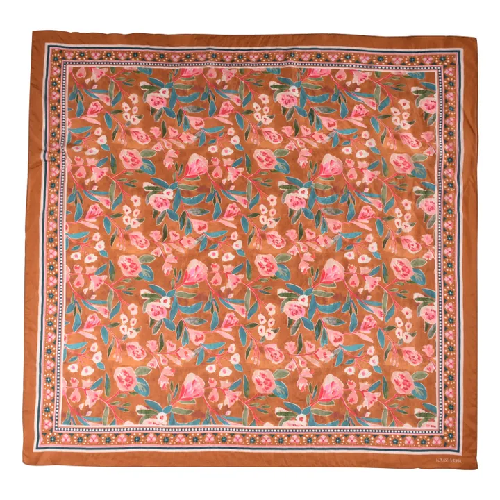 Louise Misha Foulard Romy Soie - Collection Femme | Rouille
